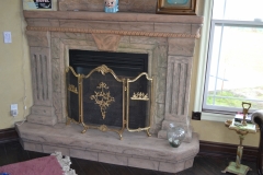 Custom Built Fireplace